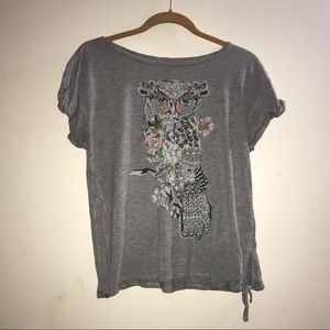 Owl t shirt good condition super cute